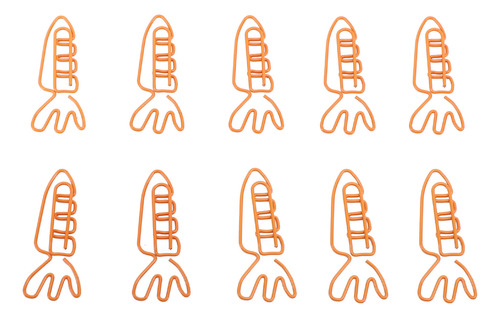 Clips Pequeños De Metal Resistente Con Forma De Zanahoria, 1