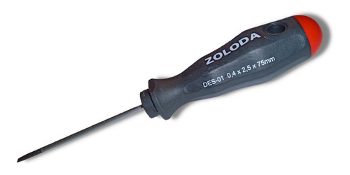 Destornillador Zoloda Plano 2.5 X 75mm Origen Alemania