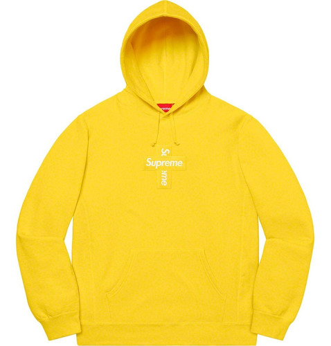 Sudadera Supreme Cross Box Logo Original Fw20