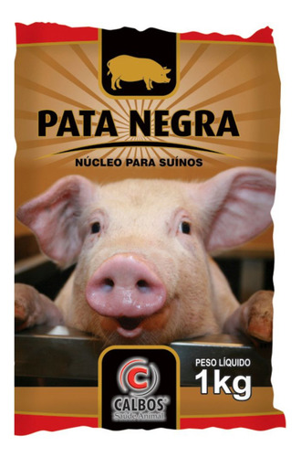 2 Núcleo Suíno Pata Negra 1k Vitaminas Minerais Aminoácidos