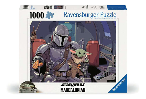 Rompecabezas Ravensburger The Mandalorian 1000p 1000pz