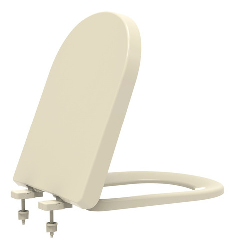 Assento Deca Vogue Plus Creme Convencional Resina Tf Tupan