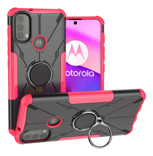 Funda De Teléfono Armor Bear Para Motorola Moto E40