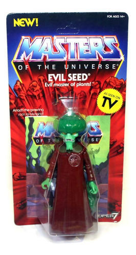 Evil Seed He-man Boneco Neo Vintage Super 7 Super7