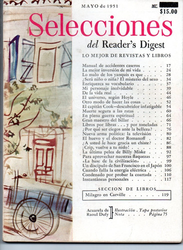 Selecciones Del Reader´s Digest Nº126 Mayo 1951