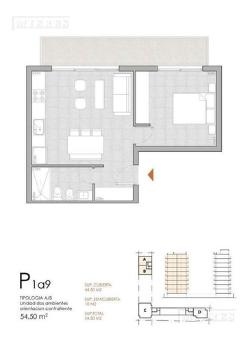 Imagen 4 de 4 de Departamento En Venta Dos Ambientes Sobre Luis Garcia - Tigre
