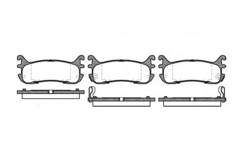 Pastillas Traseras Mazda Artis Bcyf-26-43z Promax 11663 232