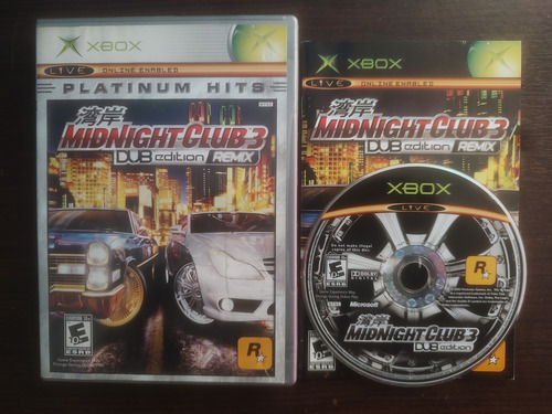Midnight Club 3: Dub Edition Xbox Clásico Original