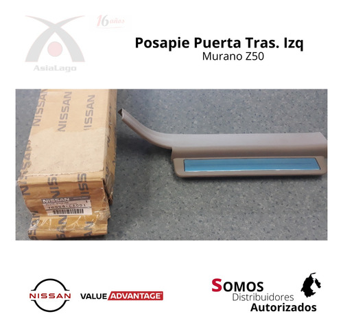 Posapie Puerta Trasera Izquierda Nissan Murano