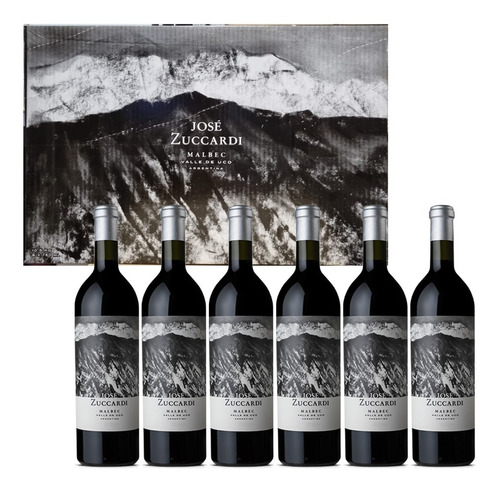 Vino José Zuccardi Malbec 750 Ml Caja X 6  