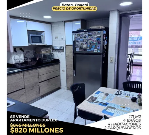 Venta Apartamento Duplex Batan Bogota Ubicación Privilegiada