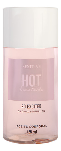 Body Splash Sexitive Hot 100ml + Aceite Masajes So Excited
