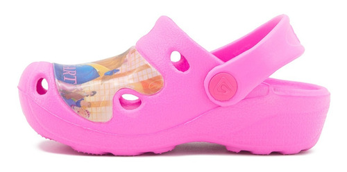 Sandalia Comoda Niña Chancla Baño Princesa Moda Rosa