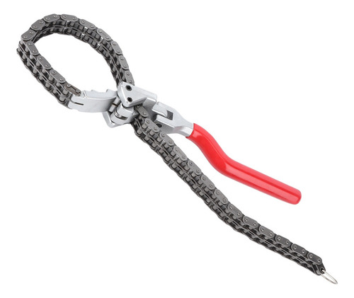 Llave De Filtro De Aceite Tipo Cadena 13,8in Mango Largo