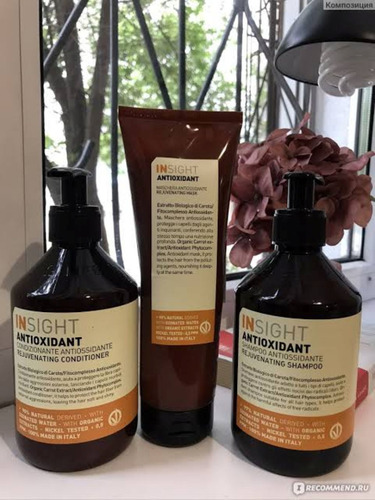 Insight Antioxidant Shampoo & Acond 400ml & Mascarilla 250ml