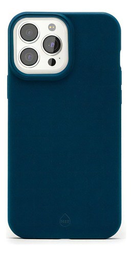 Capa Celular Customic iPhone 13 Pro Max Seed Antibactéria Cor Azul