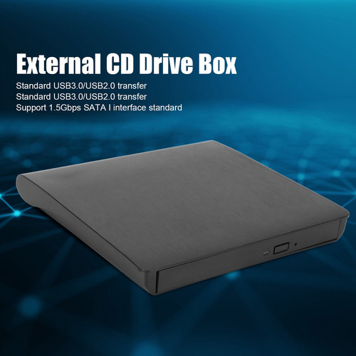 Unidade De Dvd Externa Tipo A Usb3.0 Usb2.0 5gbps Lap