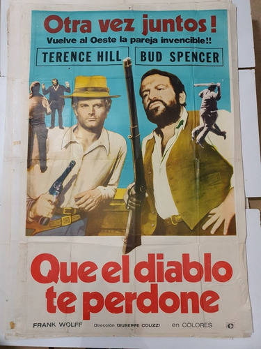 Afiche De Cine Original-que El Diablo Te Perdone-1751