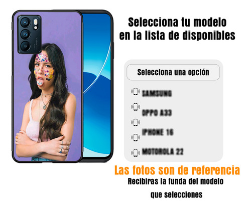 Funda + Extra Para Huawei Honor (todos) Oliviia Rodriigo Huawei Nova 7i