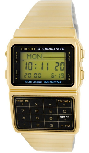 Reloj Casio Para Hombre Dbc611g-1 Banco De Datos Digital De