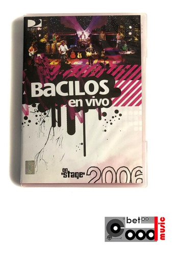 Dvd Bacilos - En Vivo On *stage* 2006 - Como Nuevo