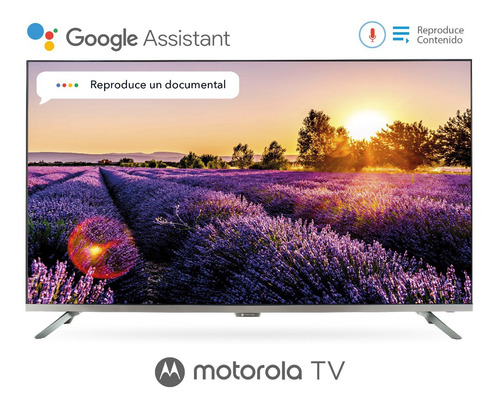 Smart Tv Motorola Android Tv 43 Full Hd Hdr + Comando De Voz
