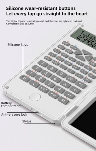 Calculadora Cientifica Con Tableta Inteligente De 240 Funcio