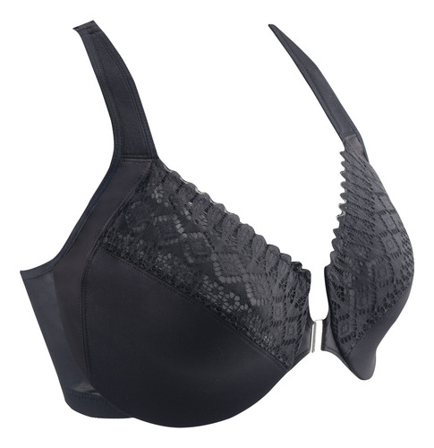 J Bras Feminino Com Botão Frontal Leve Sem Aço R 7001