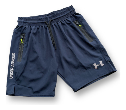 Bermuda Short Under Armour Bolsillo Con Cierre Entrenamiento