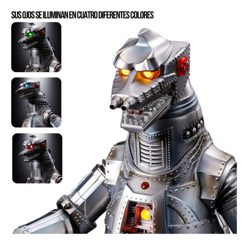 Dx Soul Of Chogokin Mechagodzilla 1974 Bandai Tamashii Nations Figura Electrónica y Articulada.