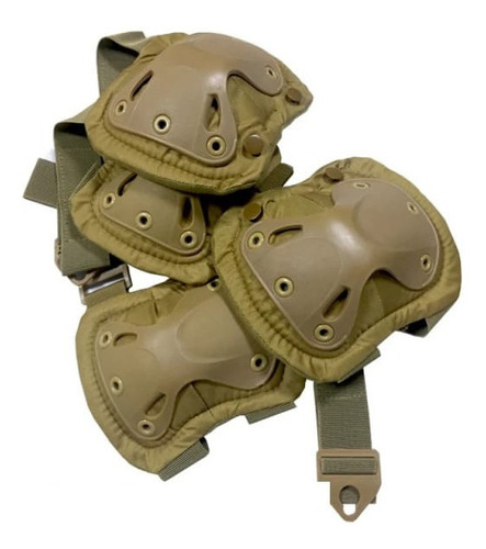 Rodilleras Coderas Táctica Militar Airsoft Paintball