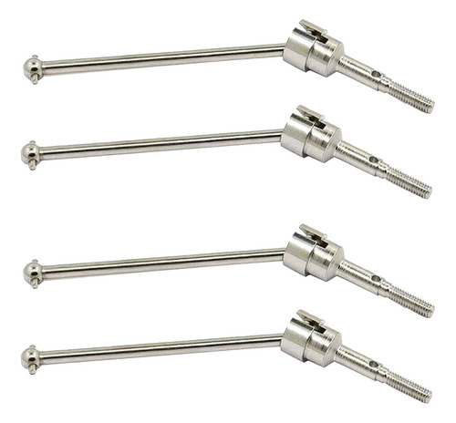 4x Rc Car Drive Shaft Dogbone Set Apto Para Wltoys 104001