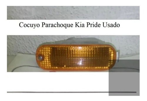 Cocuyo De Parachoque Kia Pride Izquierdo