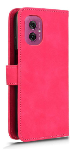 Funda Abatible For Motorola Moto G55 5g Kickstand Cartera
