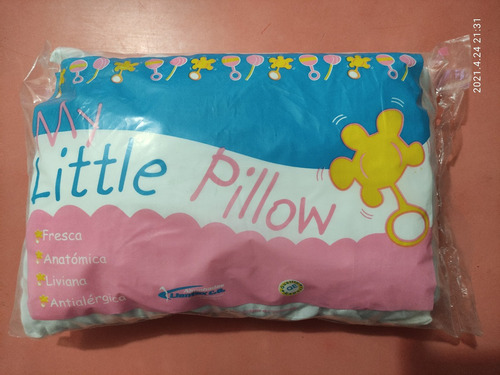 Imagen 2 de 2 de Dos (2) Almohadas Para Bebes Suñer - Cuna 25x35 Cm