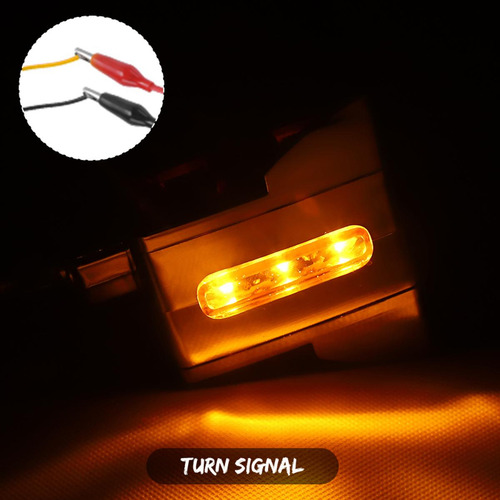 Double Face Led Turn Signal Lights Flash Auxiliary Led Light