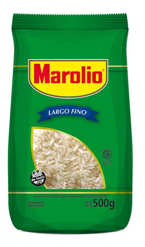 Arroz Marolio Grano Largo 500 Gramos Pack 12 Unidades 