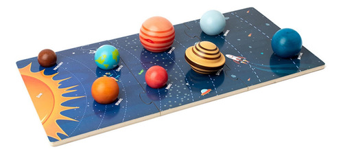 Juguetes Educativos De Madera Para El Espacio Planetario