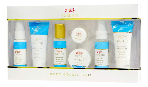 Pure Fiji Body Collection - Caja De Regalo, Tamao De Viaje,