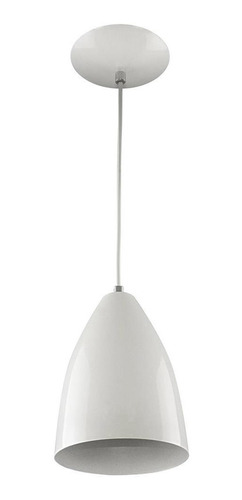 Lustre Pendente Vegas Premium Gourmet Em Aluminio Branco