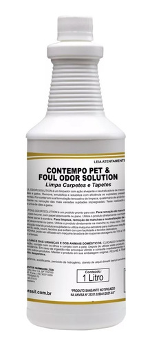 Contempo Pet&foul Odor Solution Elimina Odores De Urina 1l