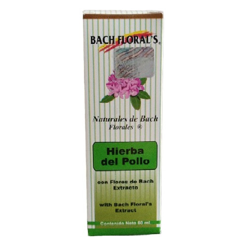 Extracto De Flores De Bach Con Hierba Del Pollo 60ml