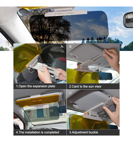 Extensión De Gafas De Sol Antirreflectantes Para Coche