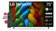 Televisor LG Nanocell Ai 75 Pulgadas Smart 4k - 75nano80asa