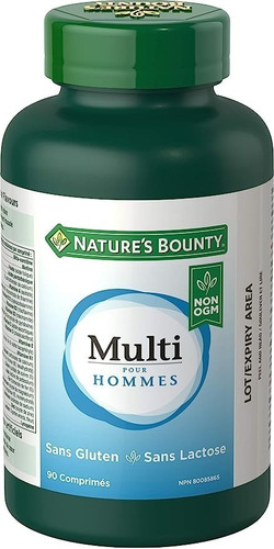 Natures Bounty | Men's Multivitamin I 90 Comprimidos I Usa