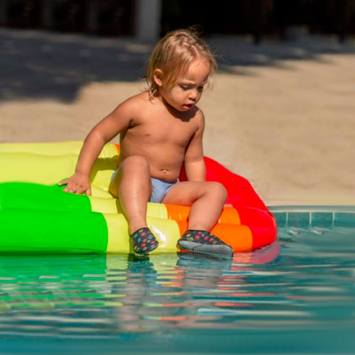 Sapatilha Protetora Infantil Duck Way Aula Natação Piscina