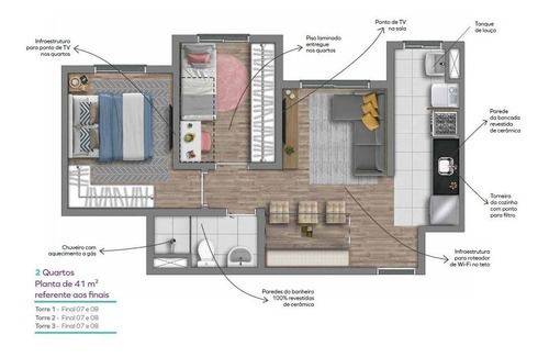Imagem 13 de 15 de Apartamento À Venda No Bairro Jardim Pirituba - São Paulo/sp - O-6368-14914