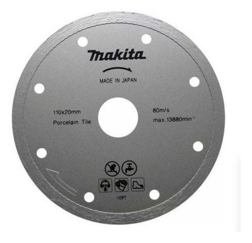 Disco Diamante Rin Cont. 4-3/8 X 20mm P/4100 Makita B22925