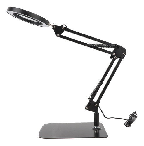 Lupa Led De Vidrio Con Iluminación Flexible De 5 Aumentos