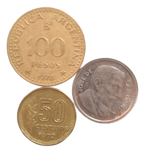 Monedas Argentinas Antiguas Surtidas Lote 2 -mayo